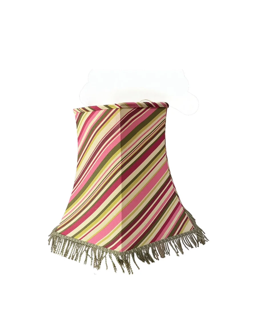 BRIGHT STRIPED LAMPSHADE