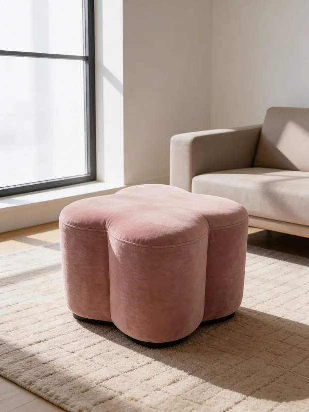 OTTOMANS - FLOWER SHAPED