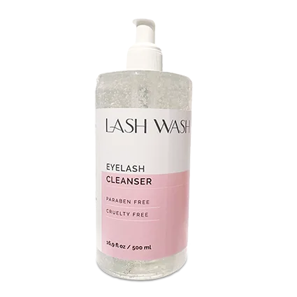 FACE WASH + EYELASH CLEANSER 500ml