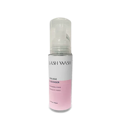 EYELASH + BROW MOUSSE CLEANSER + FACE WASH 80ml