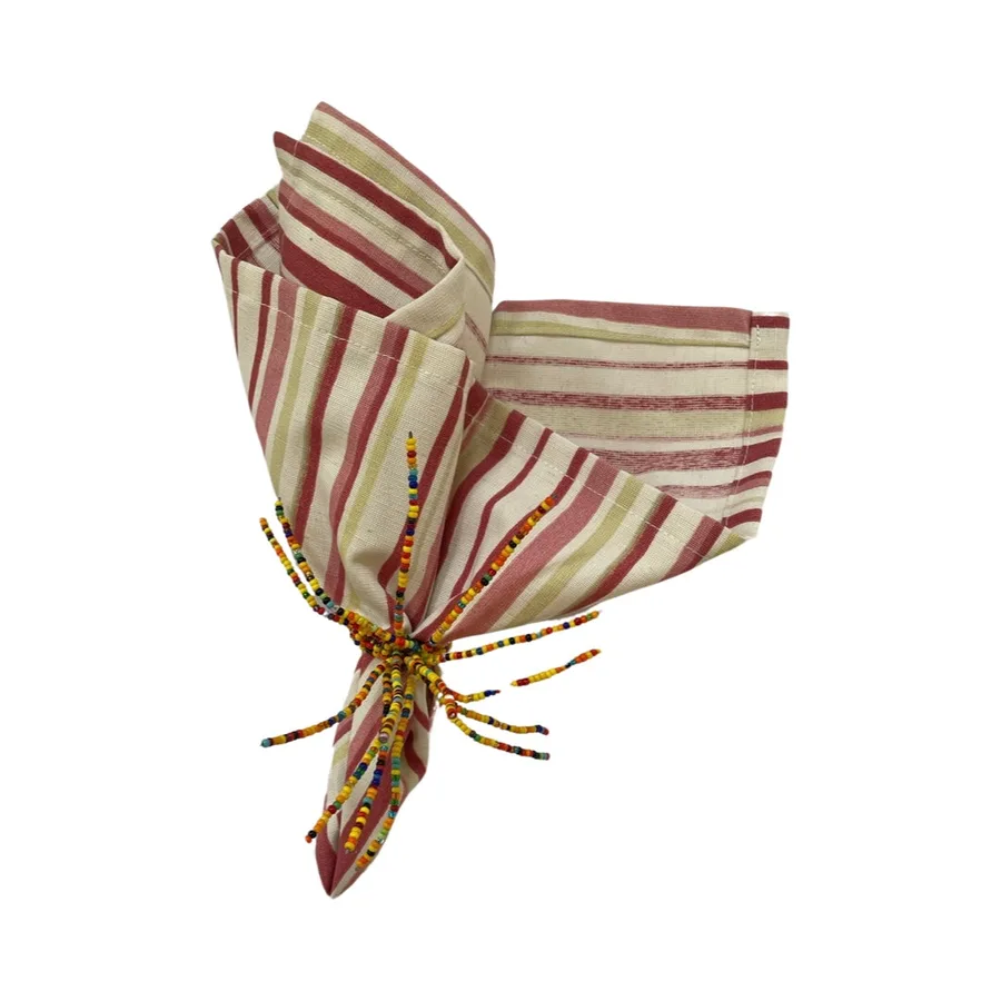 MULTI COLOURED SERVIETTE RINGS - MULTI
