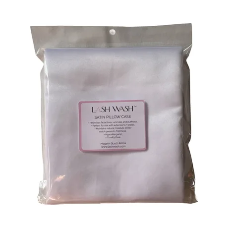 SATIN PILLOW CASES - WHITE — view 2