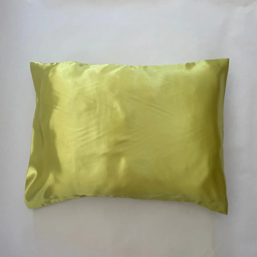 SATIN PILLOW CASES - CHARTREUSE